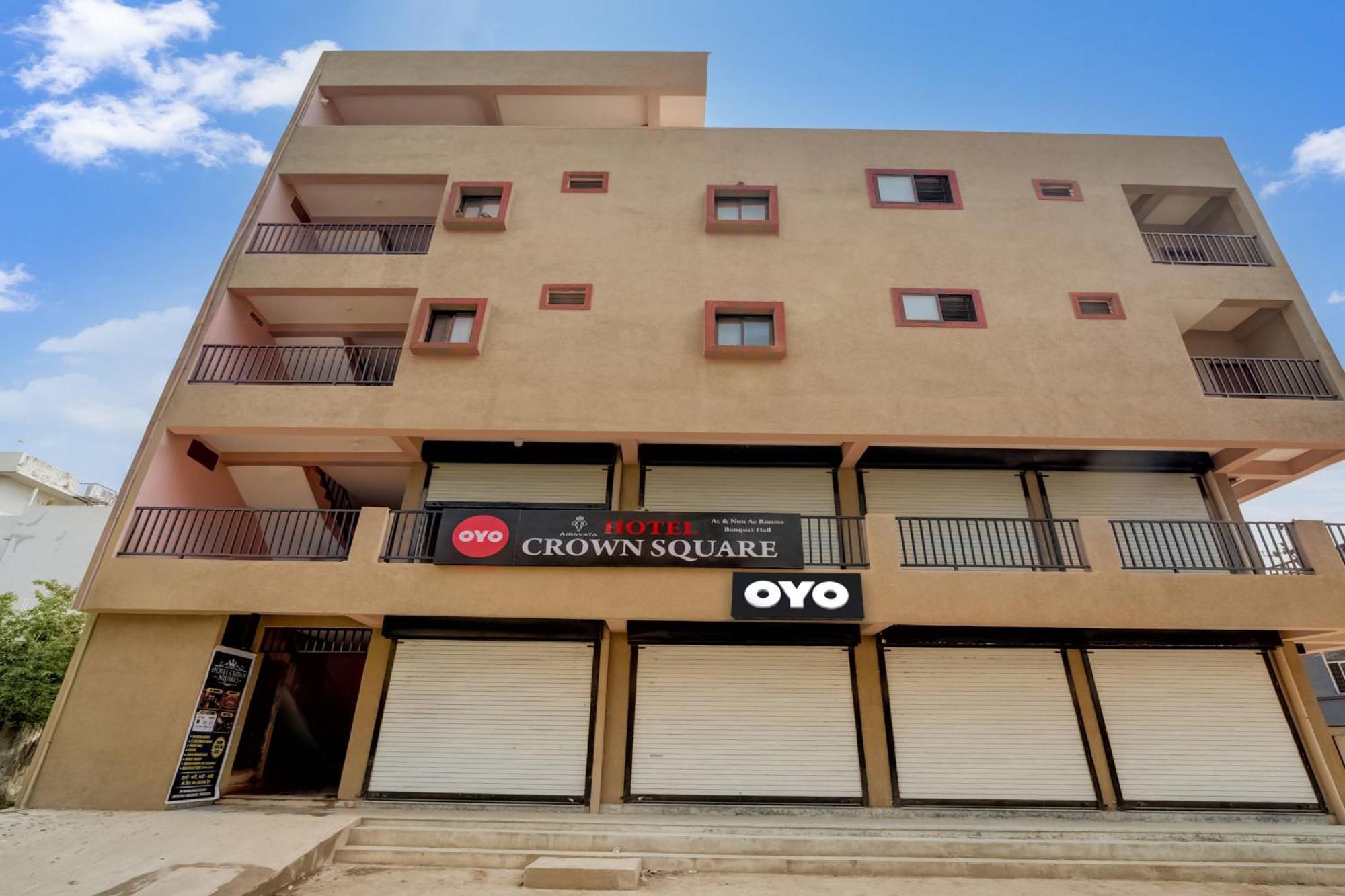 Hotel O Crown Square Bhopal Exterior foto